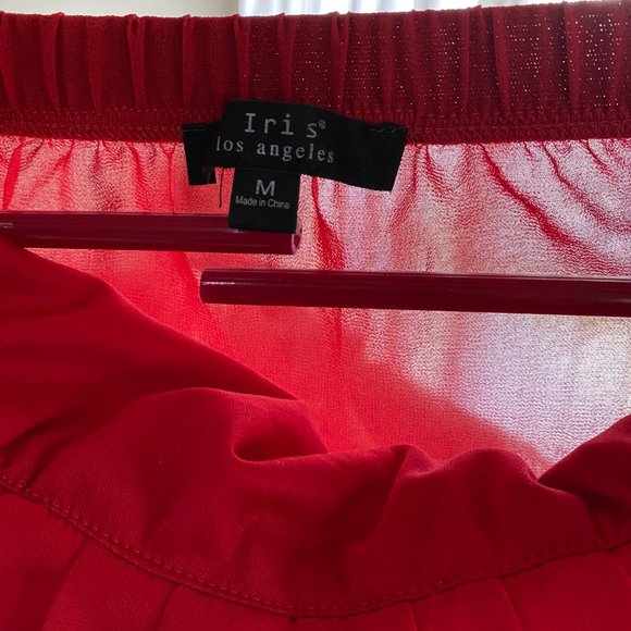 IRIS LOS ANGELES ROMPER color red - Picture 13 of 14